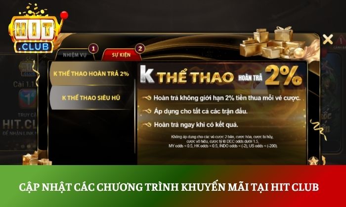 HITCLUB | Tải Hit.Club App Game Bài Đổi Thưởng Uy Tín 2026 41 Cập nhật các chương trình khuyến mãi tại Hit Club