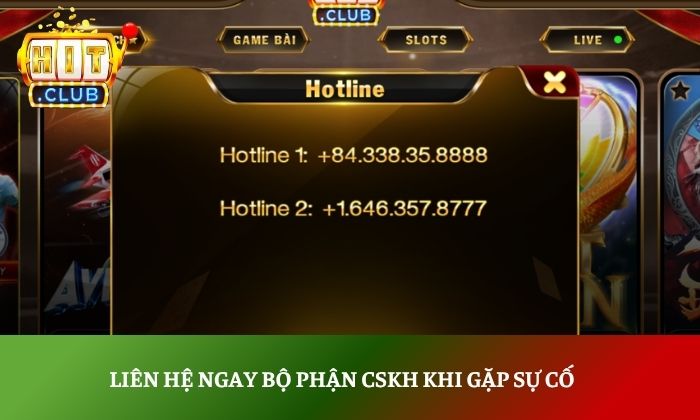 HITCLUB | Tải Hit.Club App Game Bài Đổi Thưởng Uy Tín 2026 43 Liên hệ ngay bộ phận CSKH khi gặp sự cố